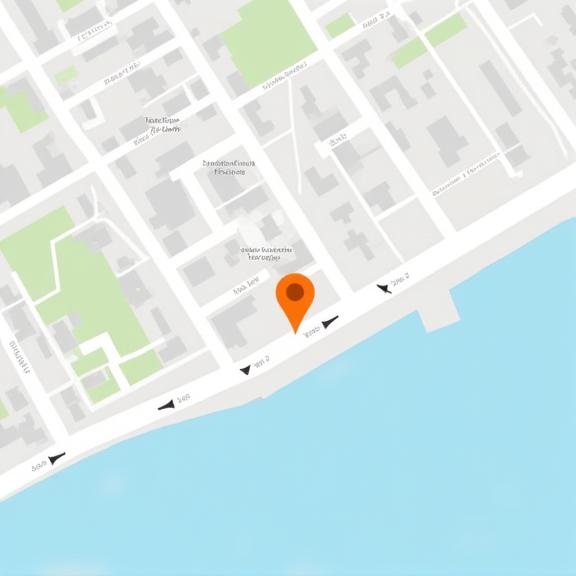 A map showing the location of Logos Humanitas in downtown Toronto.